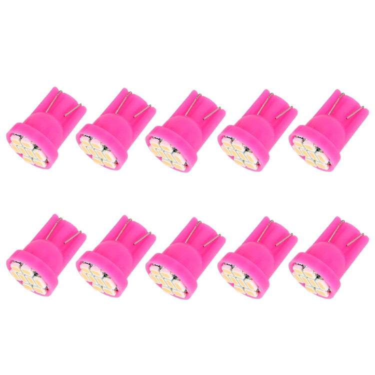 10 PCS T10 8 LED Car Signal Light Bulb