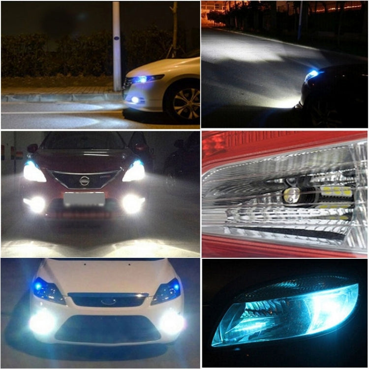 10 PCS T10 3W 300LM Silicone 6 LED SMD 5050 Car Clearance Lights Lamp, DC 12V, 6 LED SMD 5050, 6 SMD 5050 LEDs, 6 SMD 5050 LEDs