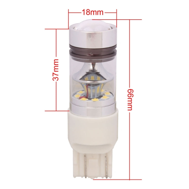 T20 7443 850LM 100W LED Car Rear Fog / Turn Signals / Daytime Running Light Bulb, DC 12-24V, 7443