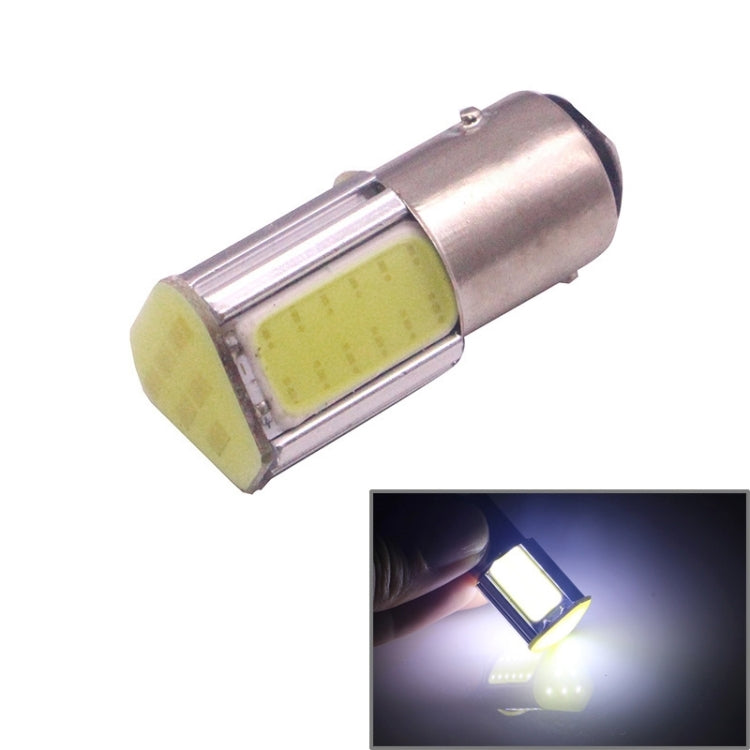 1157 4.5W 240LM White Light 4 LED COB Car Brake Light Steering Light Bulb, DC 12-24V, 1157