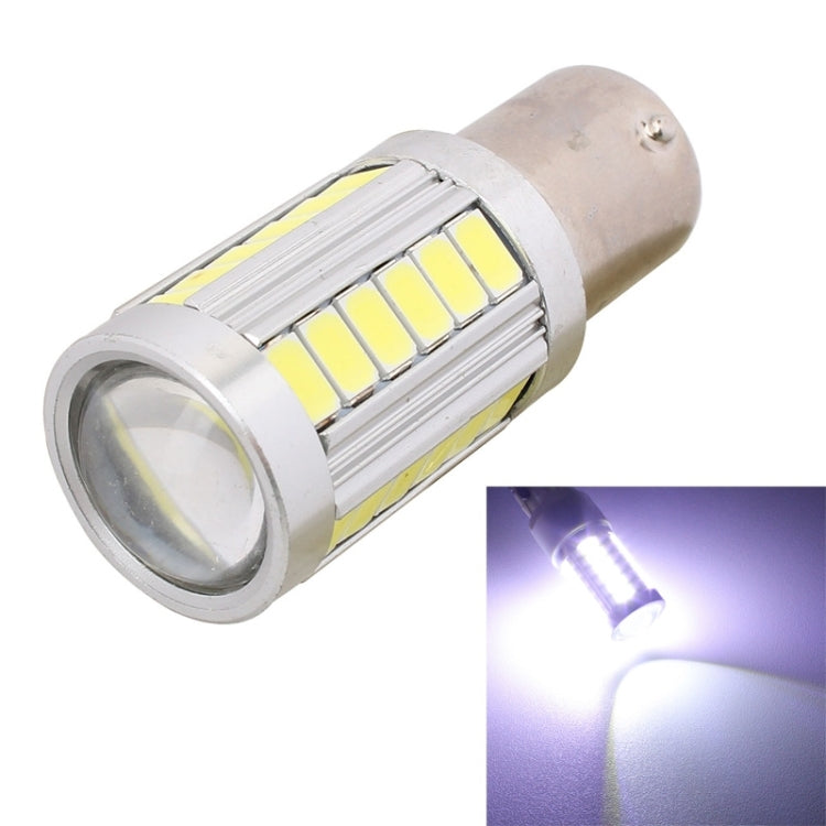 2 PCS 1156 16.5W 990LM 6500K White Light 5630 SMD 33 LED Car Brake / Steering Light Bulb, DC12V, 1156