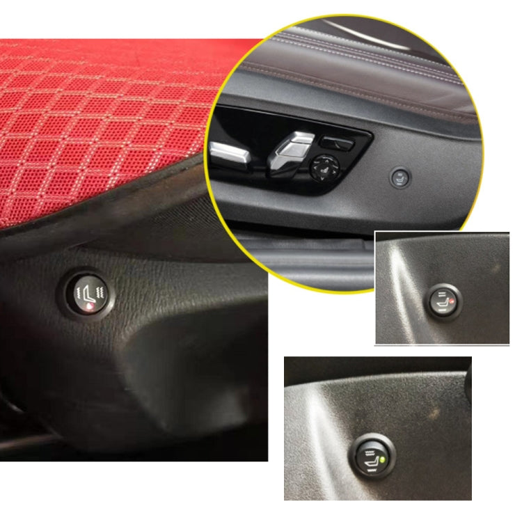 10 PCS Car Seat Cushion Heating Switch, ON-OFF-ON Switch, DC 12V/10A, Heating Switch