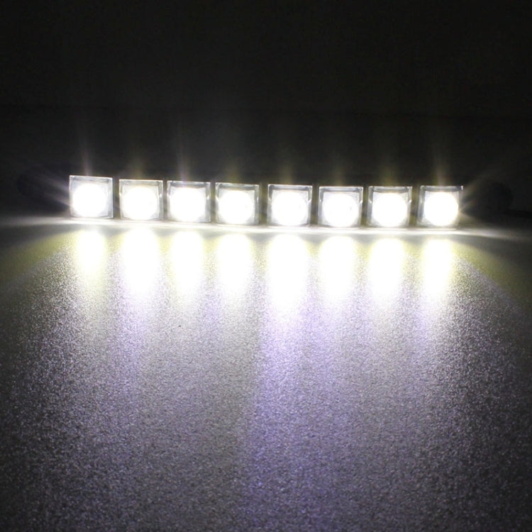 2 PCS 4W 8 LED SMD 5050 Flexible Snake LED Car Daytime Running Lights, DC 12V, 4W