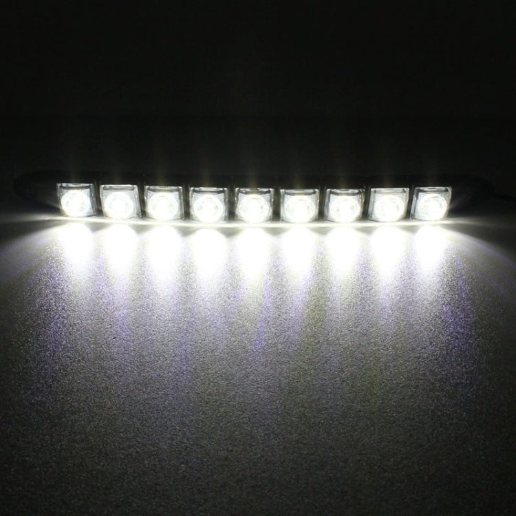 2 PCS 4.5W 9 LED SMD 5050 Flexible Snake LED Car Daytime Running Lights, DC 12V, 4.5W