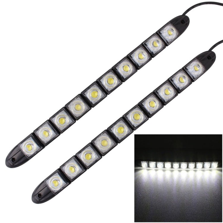 2 PCS 5W 10 LED SMD 5050 Flexible Snake LED Car Daytime Running Lights, DC 12V, 5W