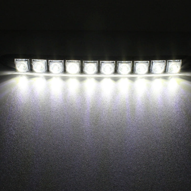 2 PCS 5W 10 LED SMD 5050 Flexible Snake LED Car Daytime Running Lights, DC 12V, 5W
