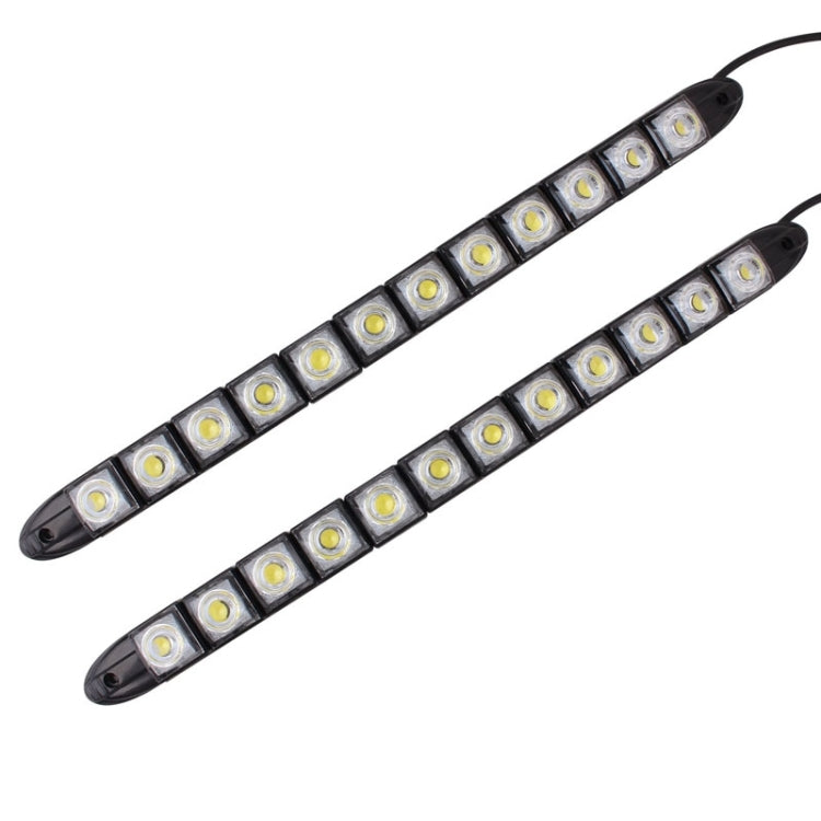 2 PCS 6W 12 LED SMD 5050 Flexible Snake LED Car Daytime Running Lights, DC 12V, 6W