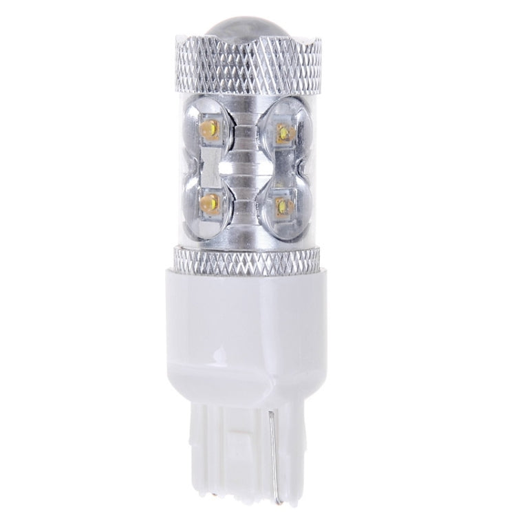 2 PCS 7440 650 Lumen 50W 10-3535-LEDs 6500K White Light Car Brake Light, DC 12-24V, 7440