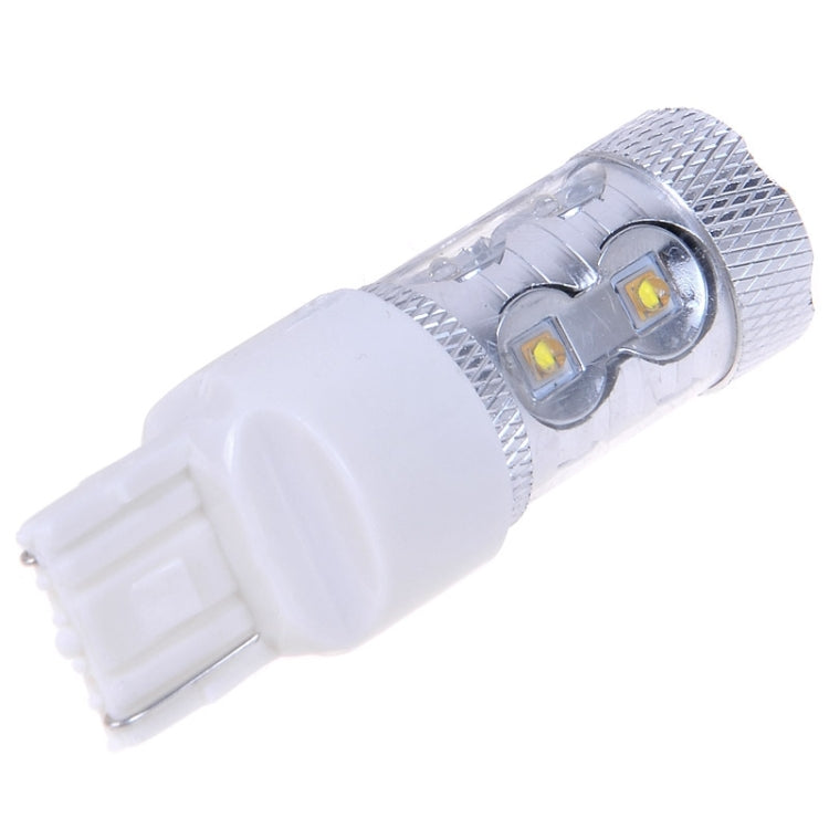 2 PCS 7440 650 Lumen 50W 10-3535-LEDs 6500K White Light Car Brake Light, DC 12-24V, 7440
