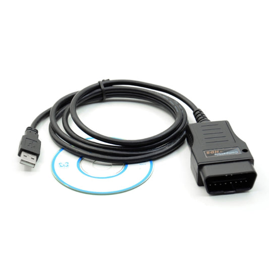HDS 16 Pin OBDII USB Interface Diagnostic Cable for Honda, 16 Pin