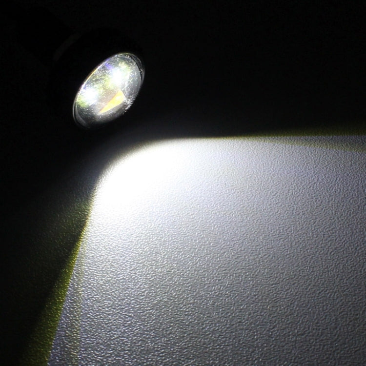 2 PCS 22.5mm 2W 200LM White + Yellow Light 4 LED SMD 5630 Eagle Eye Car Steering Light Daytime Running Light, 0