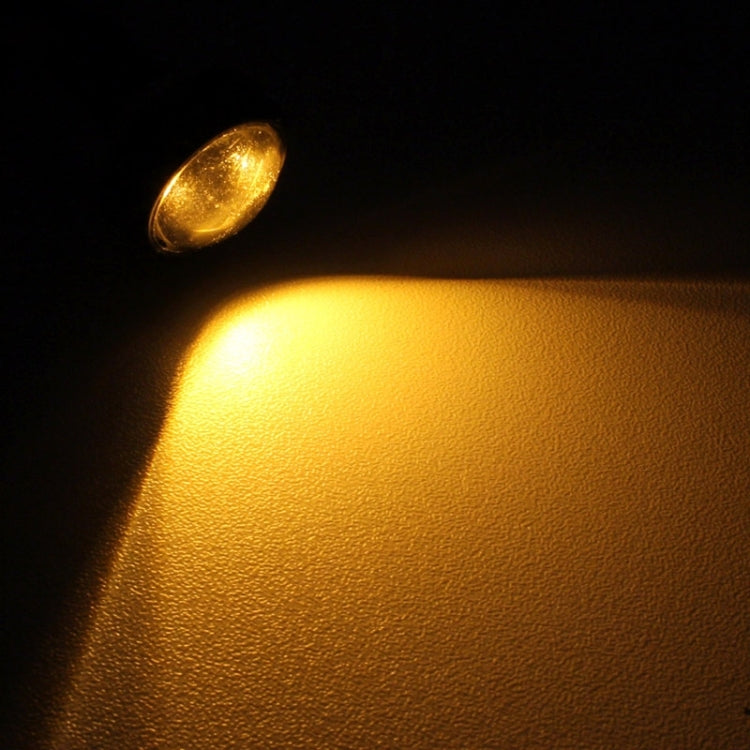 2 PCS 22.5mm 2W 200LM White + Yellow Light 4 LED SMD 5630 Eagle Eye Car Steering Light Daytime Running Light, 0