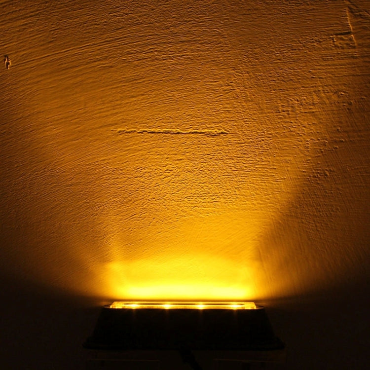 12W 720LM 4-LED 18 Flash Patterns Car Strobe Emergency Warning Light Lamp, DC 12V, 4-LED Yellow Light