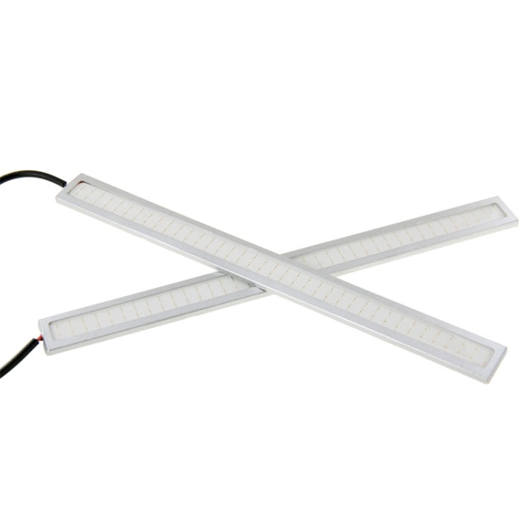 2 PCS 6W*2 DRL LED Blue Light Bar Car Light Source Waterproof Daytime Running Lights, DC 12V, NCD-17S Blue Light