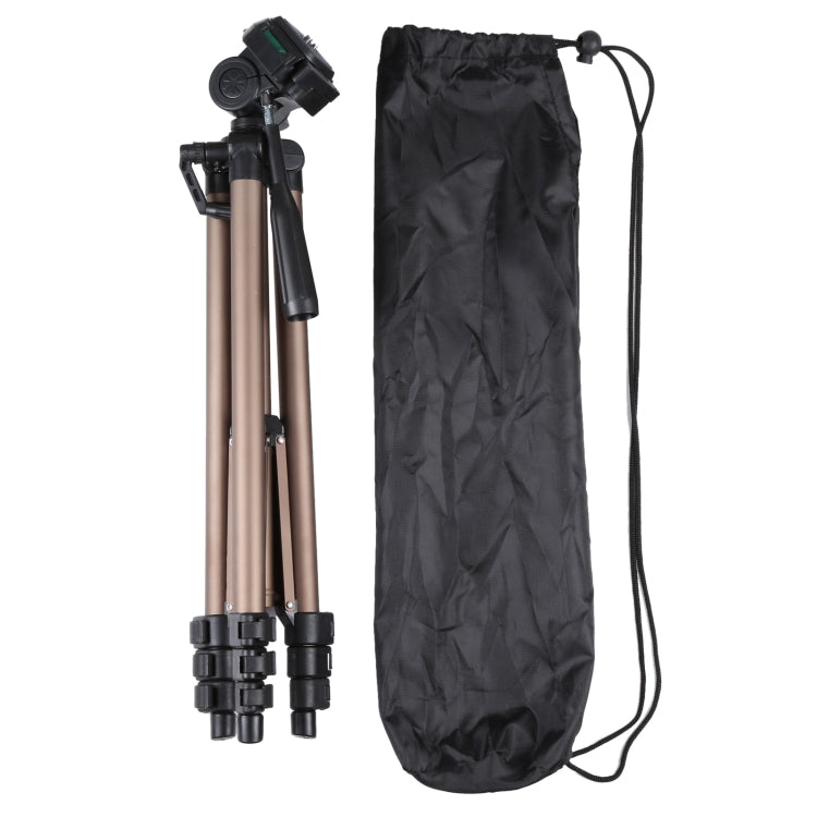 Portable Tripod Stand for Digital Cameras, 4-Section Aluminum Legs with Brace, WT3150 4 Section