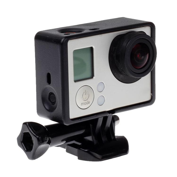إطار حماية قياسي مع مجموعة متنوعة من أدوات التثبيت لكاميرات GoPro Hero4 / 3+ / 3، مع مجموعة متنوعة من أدوات التثبيت