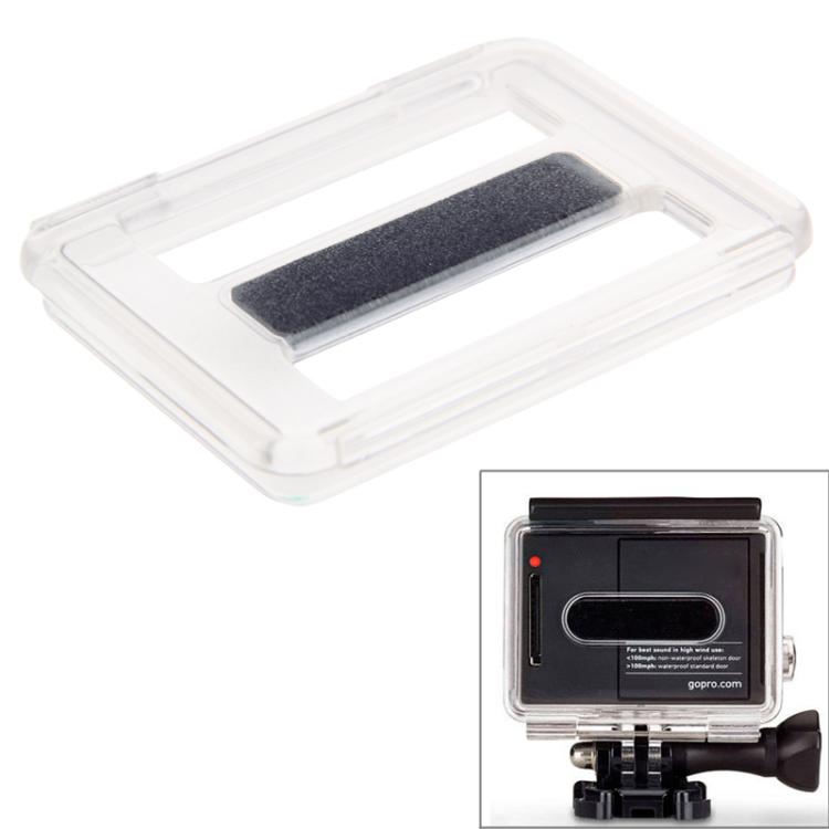 غطاء خلفي صلب مزود بفتحة لكاميرا GoPro Hero 4 / 3+، غطاء خلفي