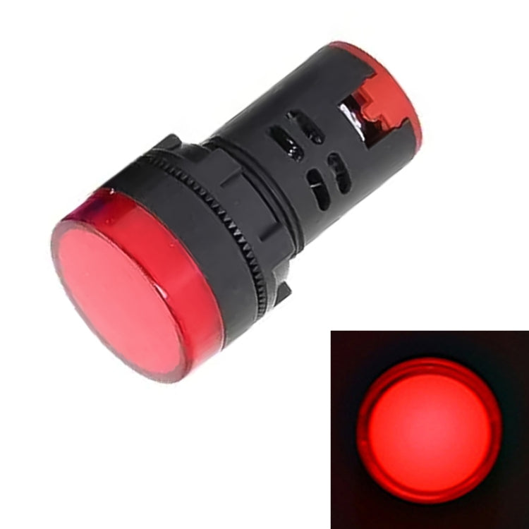 AD16-22D / S مصباح مؤشر إشارة LED مقاس 22 مم، 220 فولت