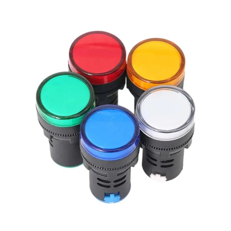 مصباح مؤشر إشارة LED 22 مم AD16-22D / S 12 فولت، 12 فولت