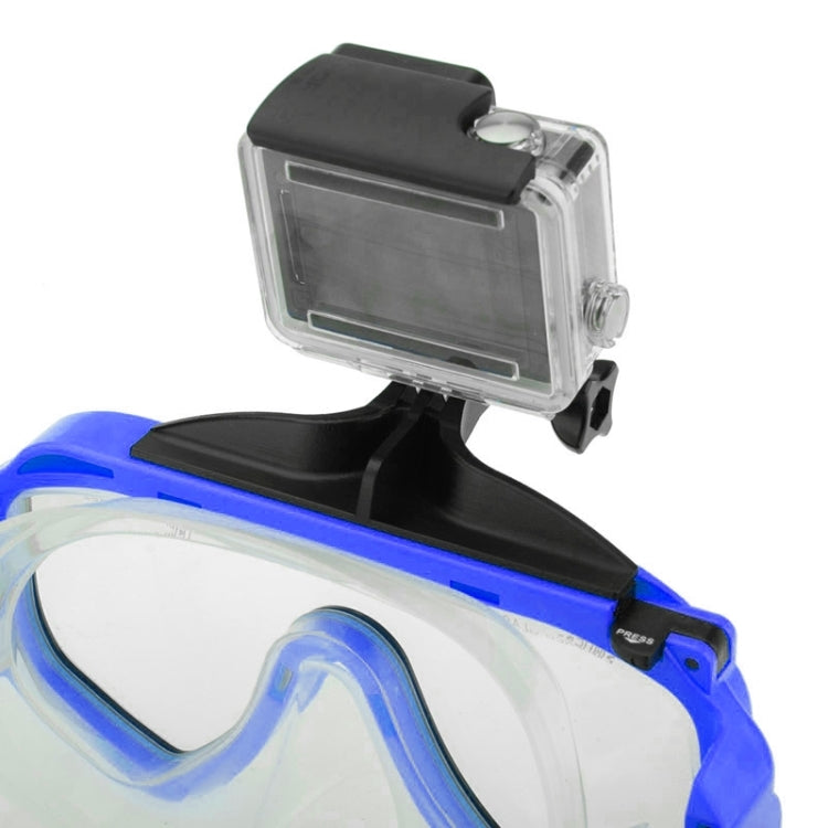معدات غوص للرياضات المائية، قناع غوص، نظارات سباحة مع حامل لكاميرات GoPro وInsta360 وDJI وغيرها من كاميرات الحركة، مع حامل