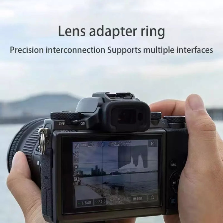 حلقة تثبيت عدسة PK-NEX، لكاميرا Sony NEX