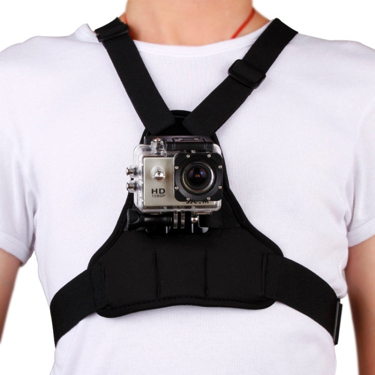 حزام صدر DV خاص للكتفين الرياضيين GP26-D لكاميرات GoPro وInsta360 وDJI وغيرها من كاميرات الحركة، GP26-D