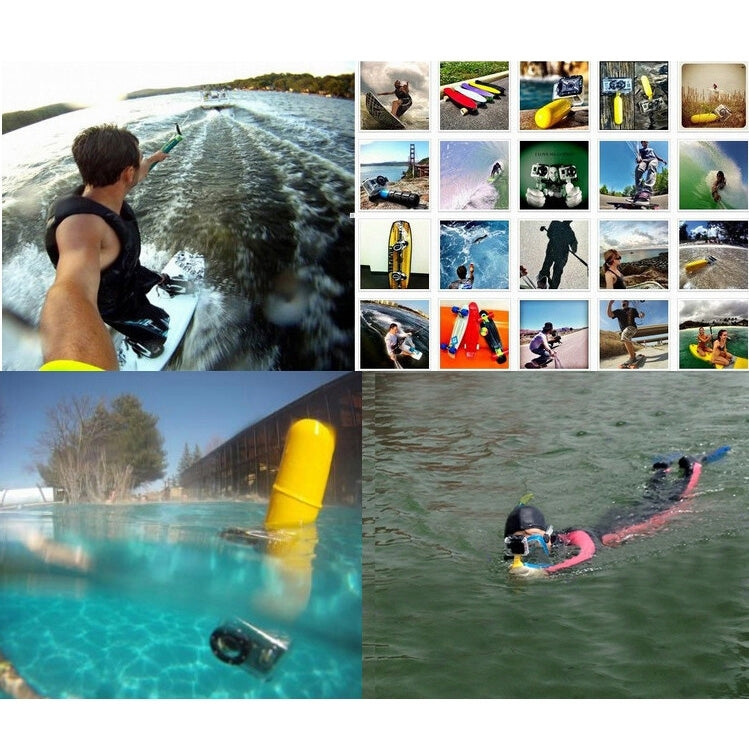 YKD-113 3 في 1 عصا سيلفي أحادية القوائم + حامل ثلاثي القوائم عائم لكاميرات GoPro وInsta360 وDJI وكاميرات الحركة الأخرى، حامل ثلاثي القوائم