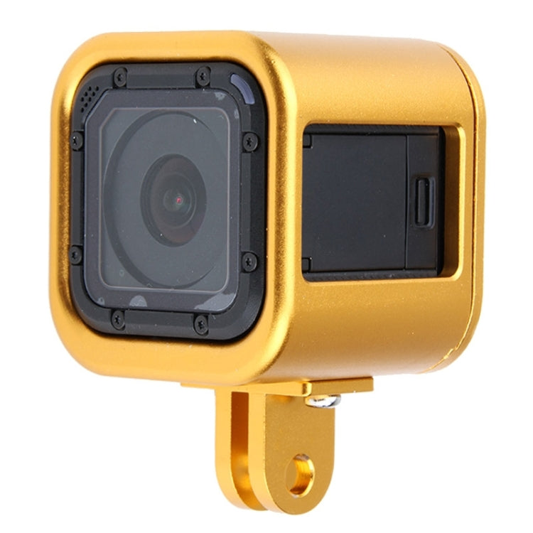 غلاف حماية من سبائك الألومنيوم CNC مع غطاء خلفي للتأمين لكاميرات GoPro HERO5 Session /HERO4 Session /HERO Session، HERO5 Session (أسود)، HERO5 Session (فضي)، HERO5 Session (أحمر)، HERO5 Session (ذهبي)، HERO5 Session (أخضر)