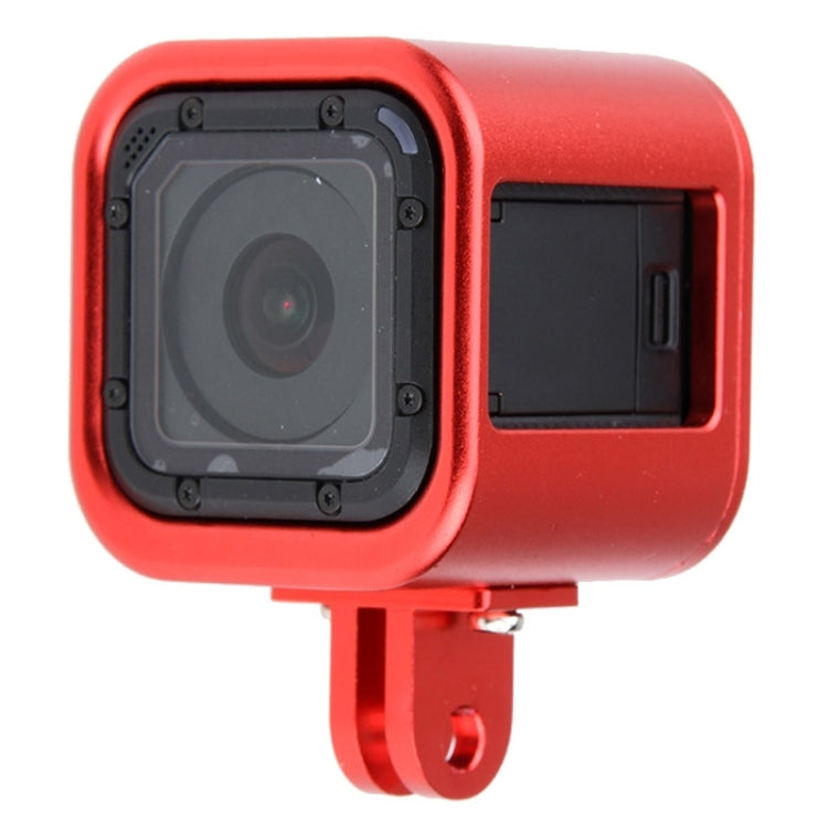 غلاف حماية من سبائك الألومنيوم CNC مع غطاء خلفي للتأمين لكاميرات GoPro HERO5 Session /HERO4 Session /HERO Session، HERO5 Session (أسود)، HERO5 Session (فضي)، HERO5 Session (أحمر)، HERO5 Session (ذهبي)، HERO5 Session (أخضر)