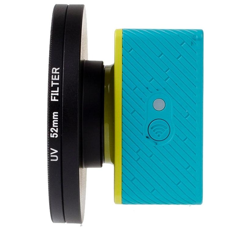 52mm UV Filter Lens Filter with Cap for Xiaomi Xiaoyi 4K+ / 4K, Xiaoyi Lite, Xiaoyi Sport Camera, 52mm UV Filter
