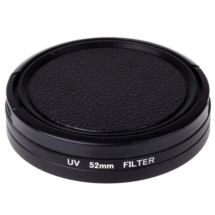 52mm UV Filter Lens Filter with Cap for Xiaomi Xiaoyi 4K+ / 4K, Xiaoyi Lite, Xiaoyi Sport Camera, 52mm UV Filter