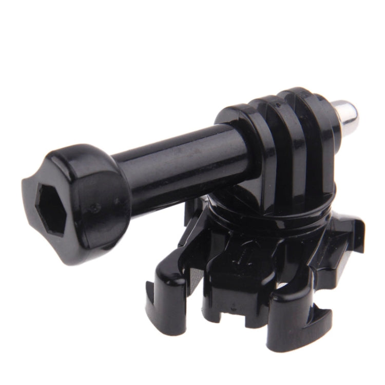 حزام تثبيت أساسي قابل للتعديل يدور 360 درجة مع مسمار لولبي لكاميرات GoPro HERO11 Black/HERO10 Black/HERO9 Black/HERO8 Black/7/6/5/5 Session/4/3+/3/2/1، مسمار لولبي