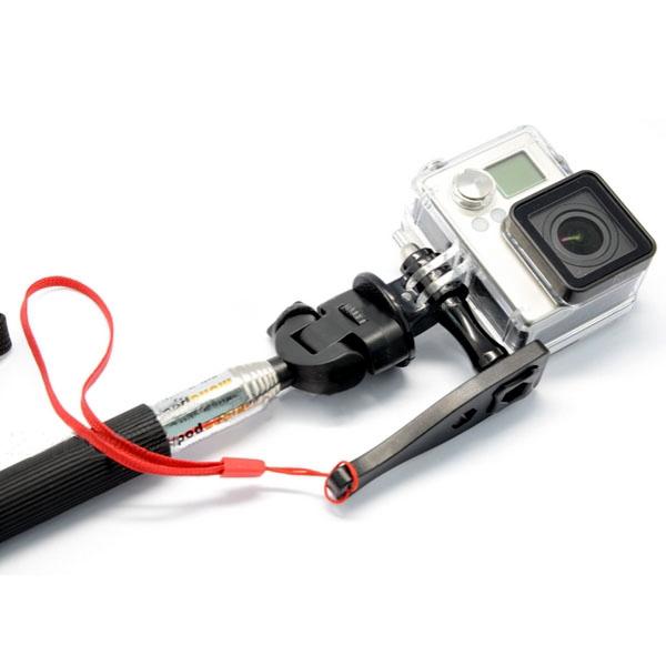 5 قطع من البلاستيك، قضيب لولبي، غطاء لولبي، مفتاح ربط مع حبل، لكاميرات GoPro وInsta360 وDJI وغيرها من كاميرات الحركة، مفتاح ربط بلاستيكي