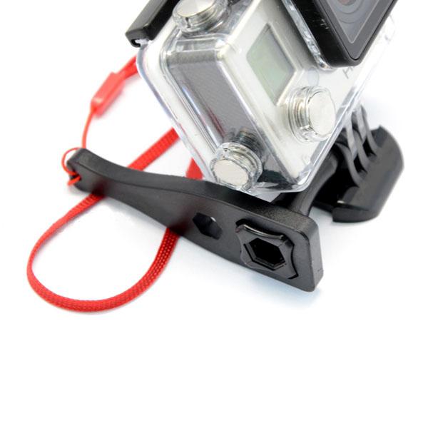 5 قطع من البلاستيك، قضيب لولبي، غطاء لولبي، مفتاح ربط مع حبل، لكاميرات GoPro وInsta360 وDJI وغيرها من كاميرات الحركة، مفتاح ربط بلاستيكي