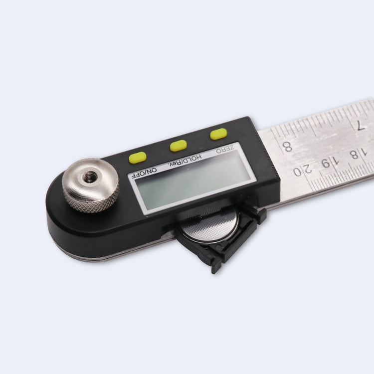 300mm 2-in1 Digital Angle Finder Meter Protractor Goniometer Ruler, 300mm Ruler
