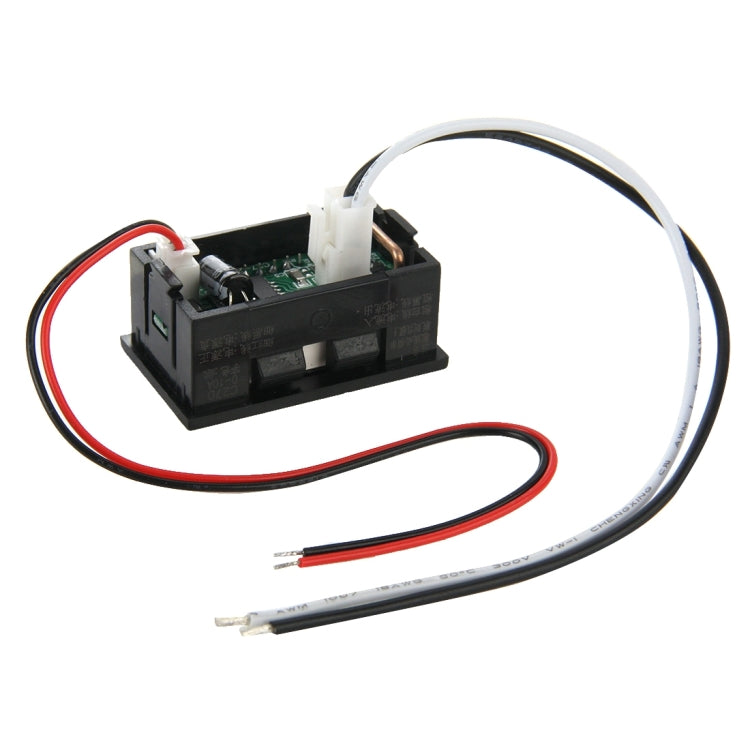 جهاز قياس التيار الرقمي C27D بشاشة LED خضراء، 0-10 أمبير تيار مستمر، S-DT-0531G، S-DT-0531L، S-DT-0531R