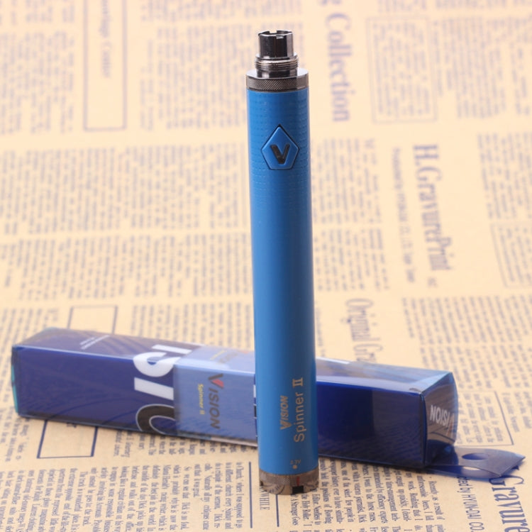 Vision Spinner II 1600mAh Adjustable Voltage Electronic Cigarette Battery with Power Indication
