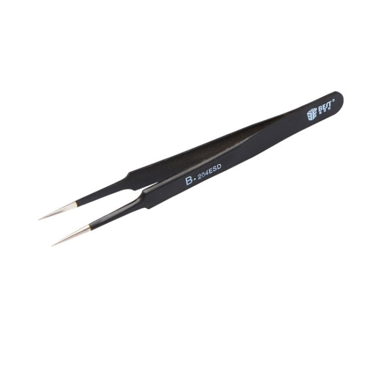 BEST BST-204ESD 202 Stainless Steel Anti-static Tip Tweezers, BST-204ESD