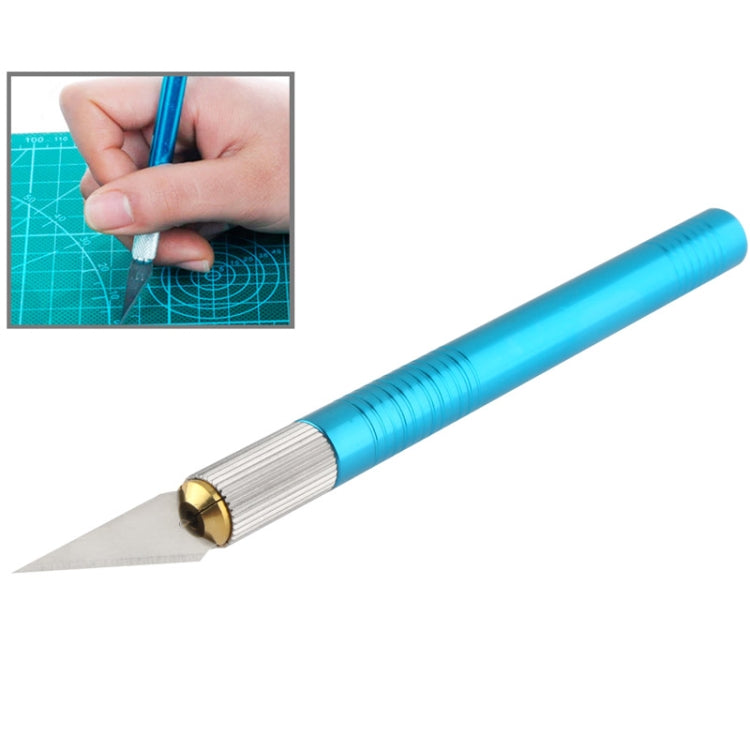 WLXY-9311, WLXY Tool Precision Knife with Replaceable Blade for Mat Cutting / Model Making / Etching / Carving / Scoring / Trimming, OAL: 145mm, Size: 121mm x 10mm Diameter, WLXY-9311 Red, WLXY-9311, WLXY-9311 Blue