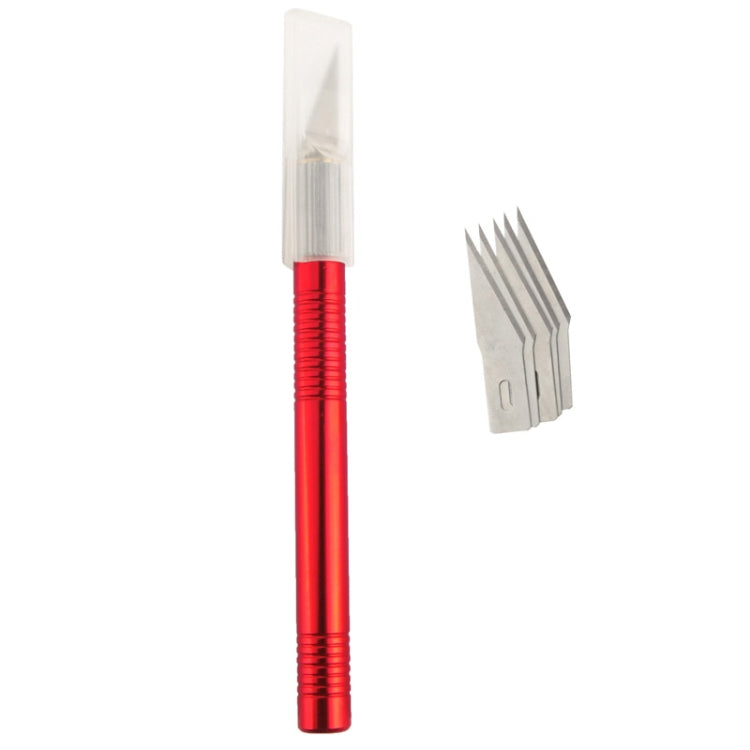 WLXY-9311, WLXY Tool Precision Knife with Replaceable Blade for Mat Cutting / Model Making / Etching / Carving / Scoring / Trimming, OAL: 145mm, Size: 121mm x 10mm Diameter, WLXY-9311 Red, WLXY-9311, WLXY-9311 Blue