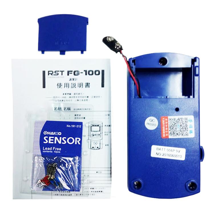 مقياس حرارة طرف مكواة اللحام RST FG-100، FG-100