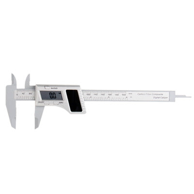150mm solar LCD Digital Vernier Caliper / Micrometer, Carbon Fiber Composite, 150mm Solar Caliper
