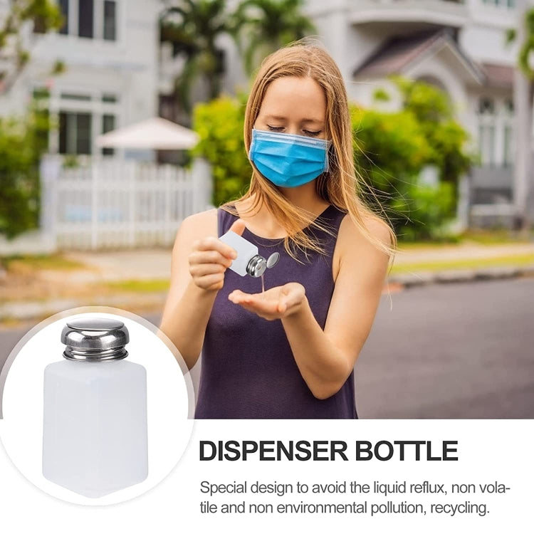 250ml Push Down Alcohol and Liquid Container Bottle, 250ml
