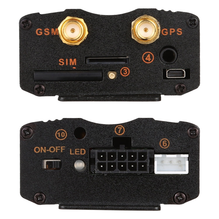 TK103A GPS / SMS / GPRS Tracker Vehicle Tracking System, Support Dual SIM Card, Specifically Designed for Car, Taxi, Truck, TK103A