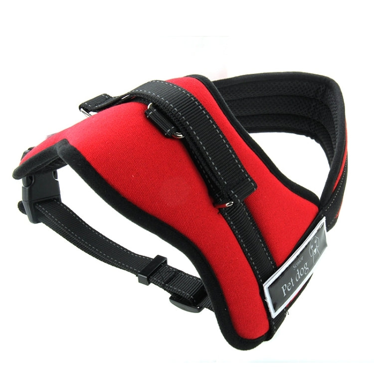 Soft Thicken Pet Chest Suspenders Dog Traction Rope, Size: M (50-65cm), Size: M (50-65cm)(Red), Size: M (50-65cm)(Army Green), Size: M (50-65cm)(Black)
