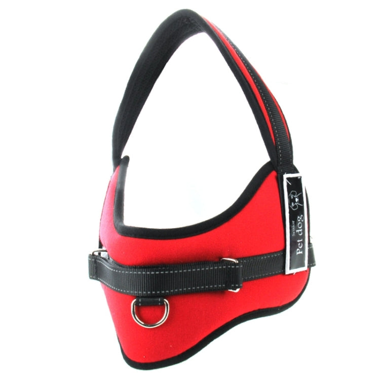 Soft Thicken Pet Chest Suspenders Dog Traction Rope, Size: M (50-65cm), Size: M (50-65cm)(Red), Size: M (50-65cm)(Army Green), Size: M (50-65cm)(Black)