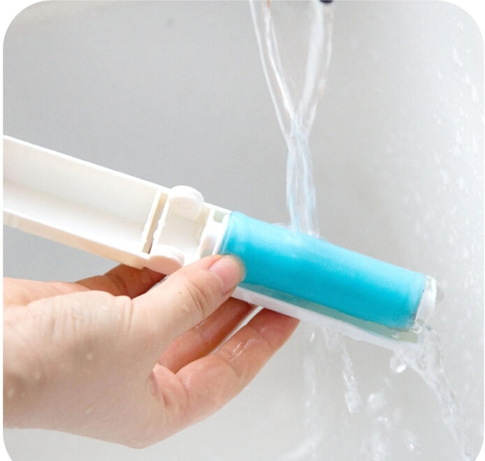 Portable Mini Sticky Silicone Washable Hair Remover, Random Color Delivery, Washable Hair Remover