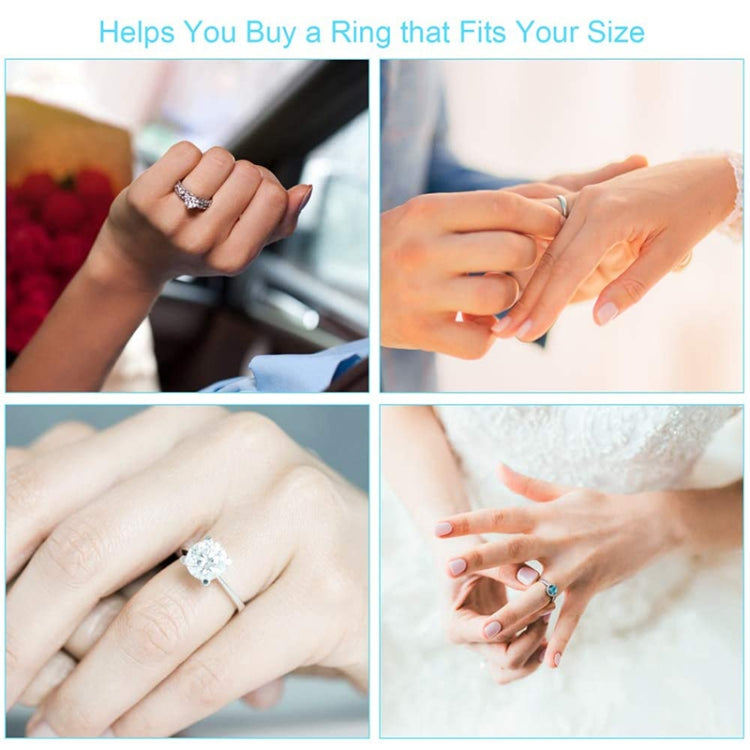 Metal Titanium Ring Sizer Mandrel Finger Sizing Stick, HK Size: 1-33, E