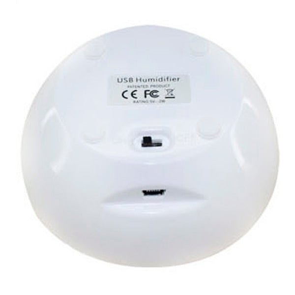 مرطب هواء USB مع مؤشر أحمر صغير ومفتاح تنظيم كمية البخار (أبيض + أخضر)، مرطب هواء USB