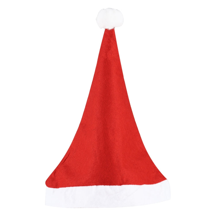 2 PCS Embroidered Christmas Party Santa Hat Non-woven Christmas Hat, Size: 36cm x 29cm, Size: 36cm x 29cm